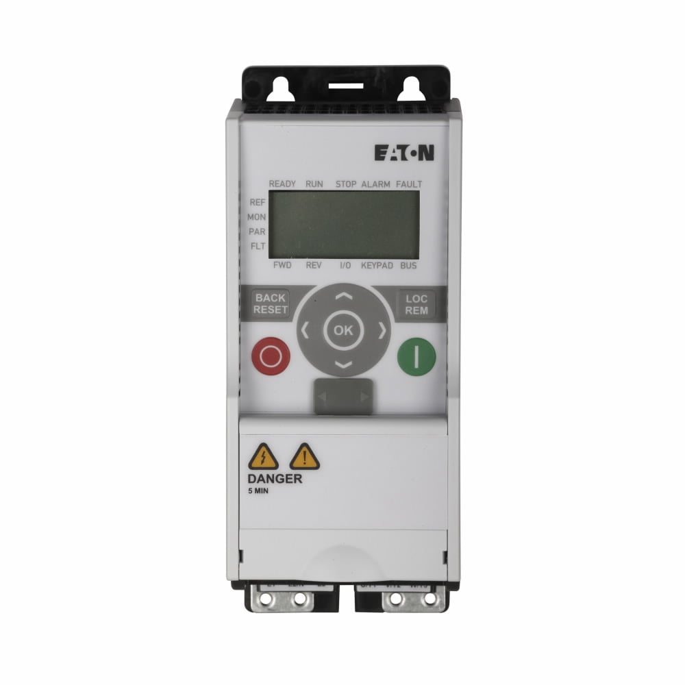 MMX34AA012F0-0 M-Max 3-Phase Sensorless Vector Adjustable Frequency Drive With Trip Unit, 380/480/460 V AC, 12/14.9 A, 1/2 to 7 hp, 10.33 in W x 3.94 in D