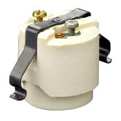 8885 Hi-Hat Lampholder, 660 W, 250 V AC, E26 Lamp