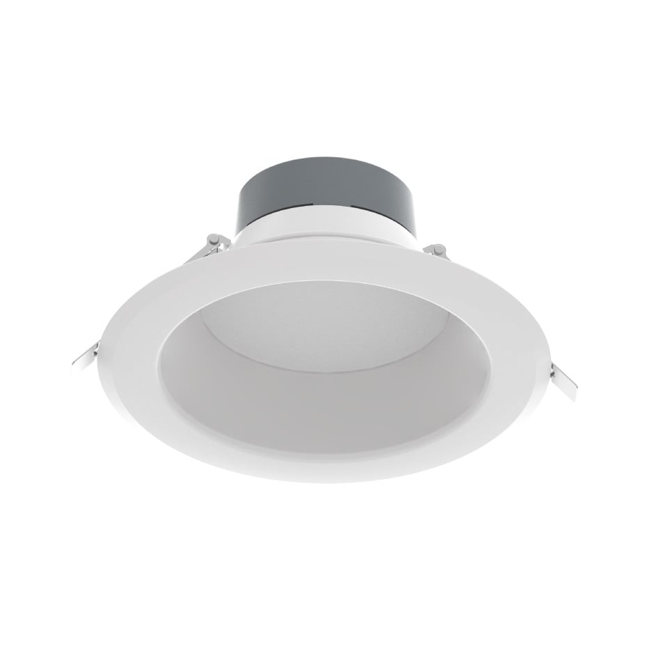 CRLEDFA-8R-22S-9CCT-UNV-WS CRLEDFA Recessed Downlights, LED Lamp, 11/16/22 W Fixture, 120 to 277 V, Aluminum Housing