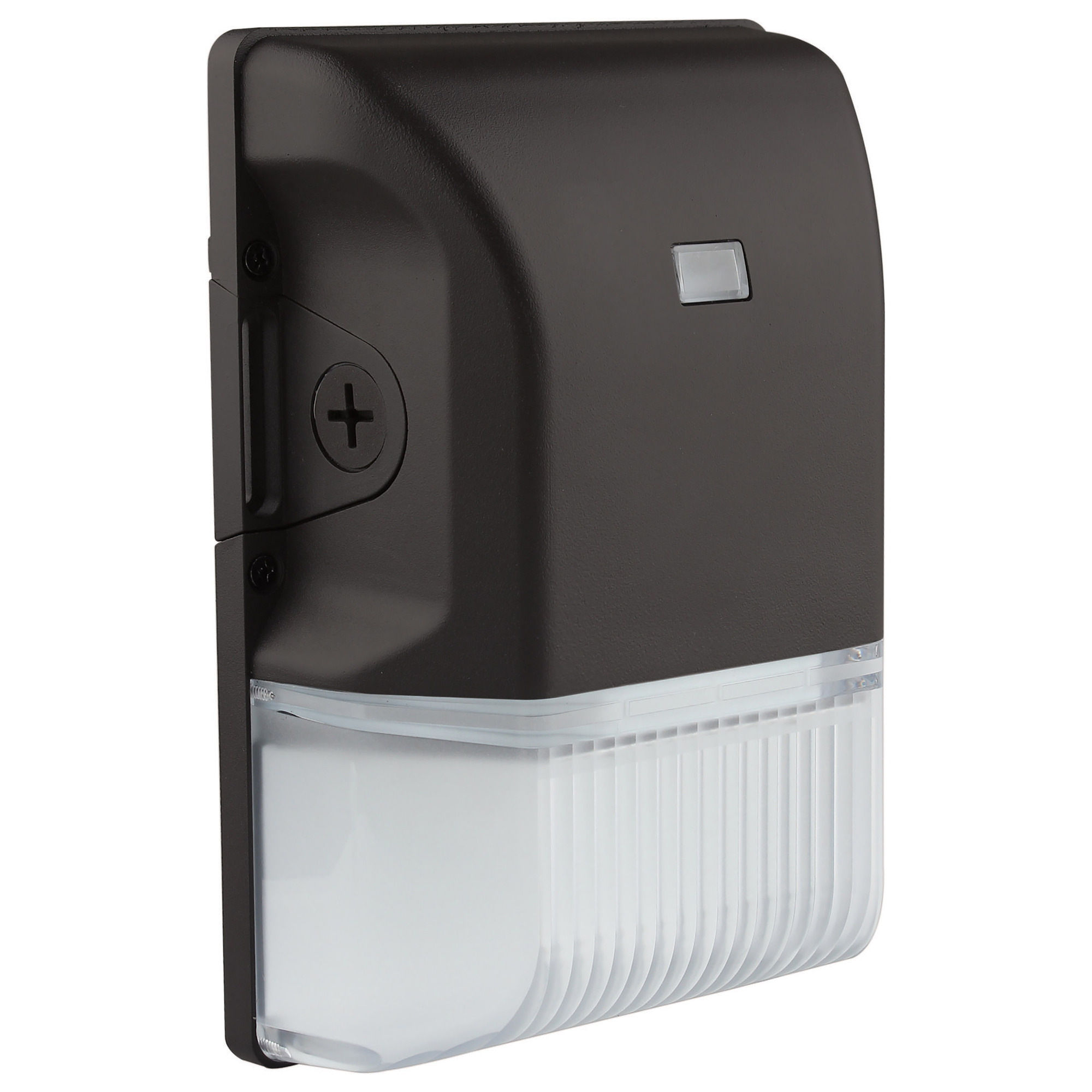 65-747 Nuvo Wall Pack, 20 W Fixture, 120 to 277 V, Black Housing