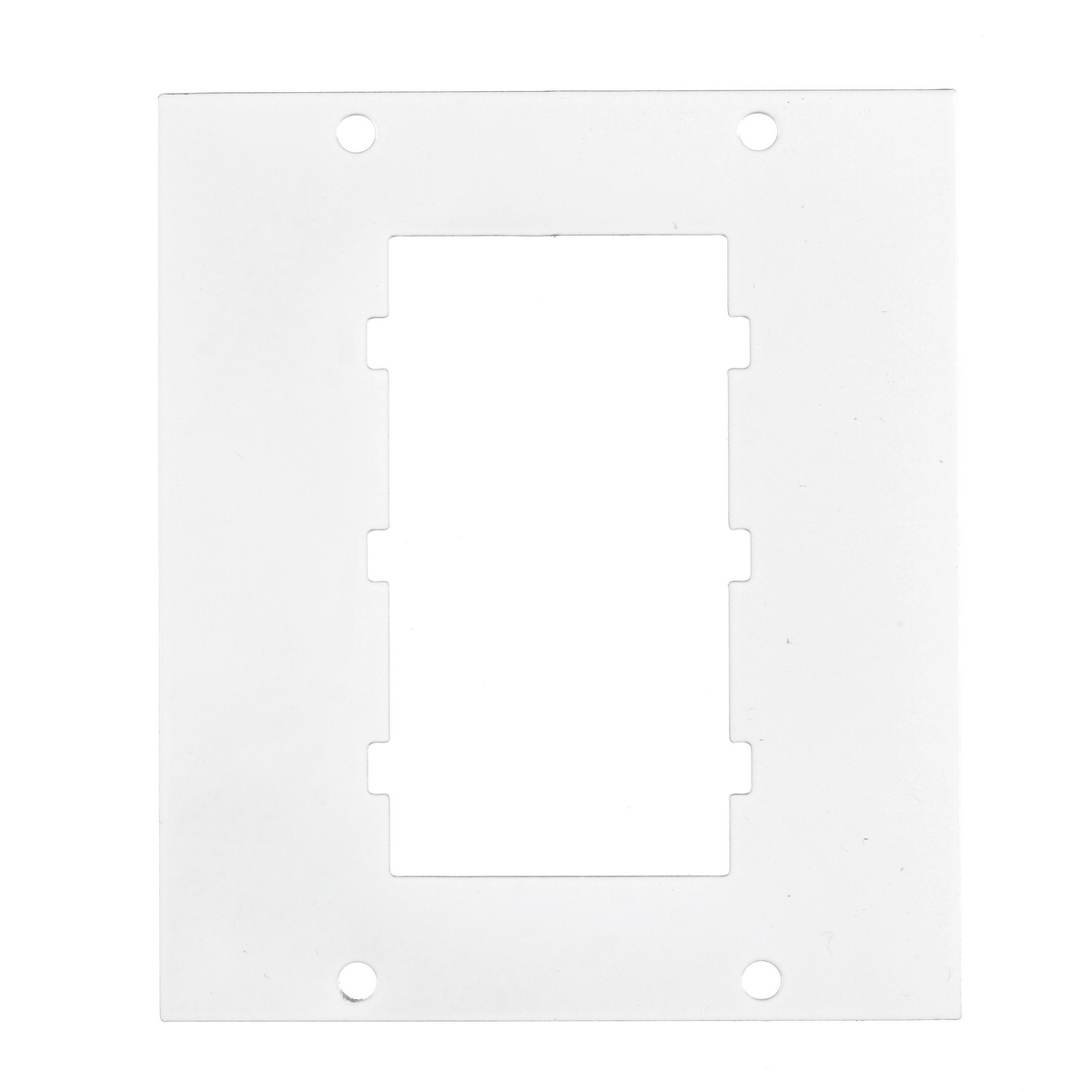 S1R8CSPL Standard Sized Center Sub Plate, 3.6 in L, Steel