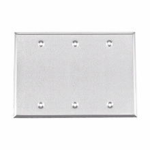 TP7295 Weatherproof Outlet Cover, Blank Cover, Steel