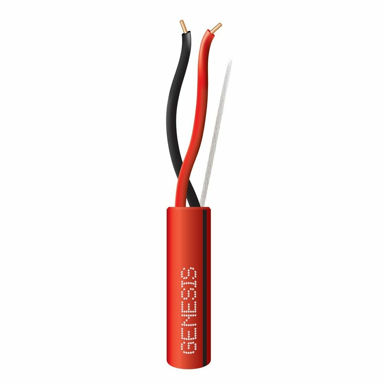 14/2 SOLID CABLE - 1000 FT REEL - RED/BLACK