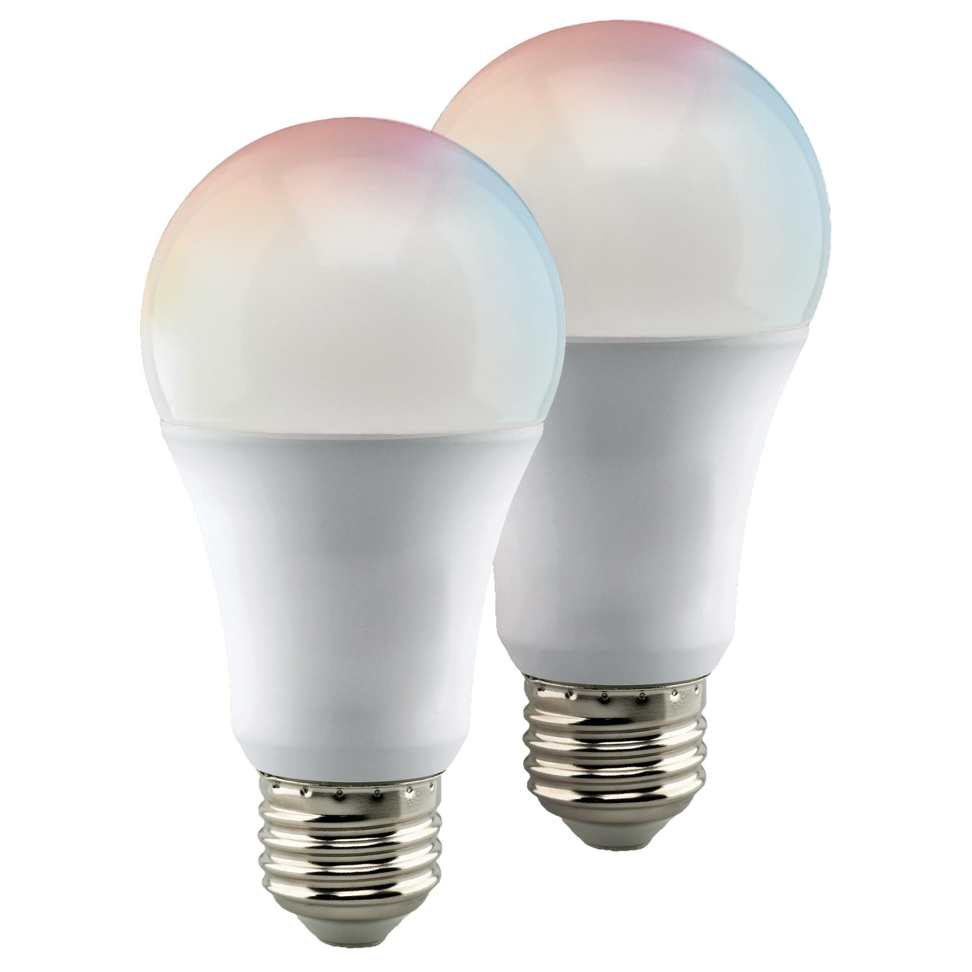 S11275 Color Changing Smart Light Bulb, 10 W, E26 Lamp Base, A19 Shape, 800 Lumens