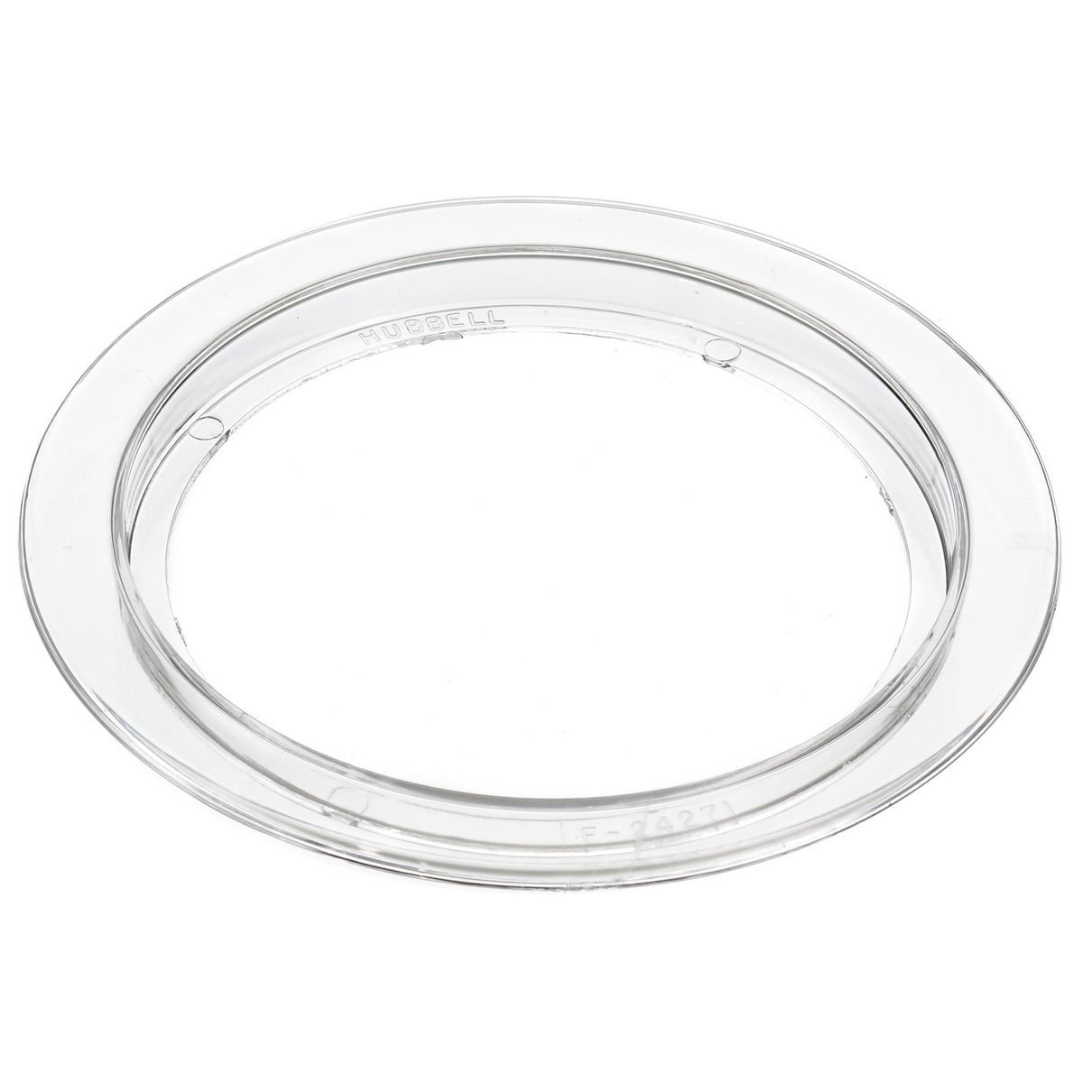 S3079 Machined Standard Carpet Flange, 5-1/4 in Dia, 5-1/4 in L, Polycarbonate