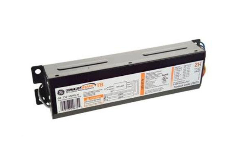 GE-232-MVPS-H Linear Electronic Fluorescent Ballast, 32 W Lamp, 120 to 277 V AC, Programmed, 1.18 Ballast Factor