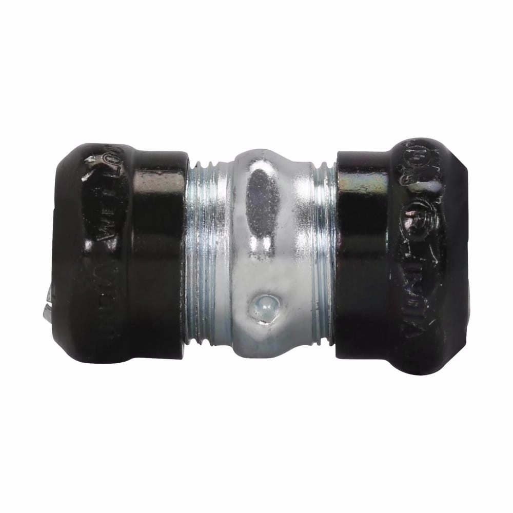 663RT Raintight EMT Compression Coupling, 1-1/4 inch, Steel
