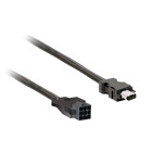 power cable 3m shielded 4x 0,82mm, BCH2 leads connection