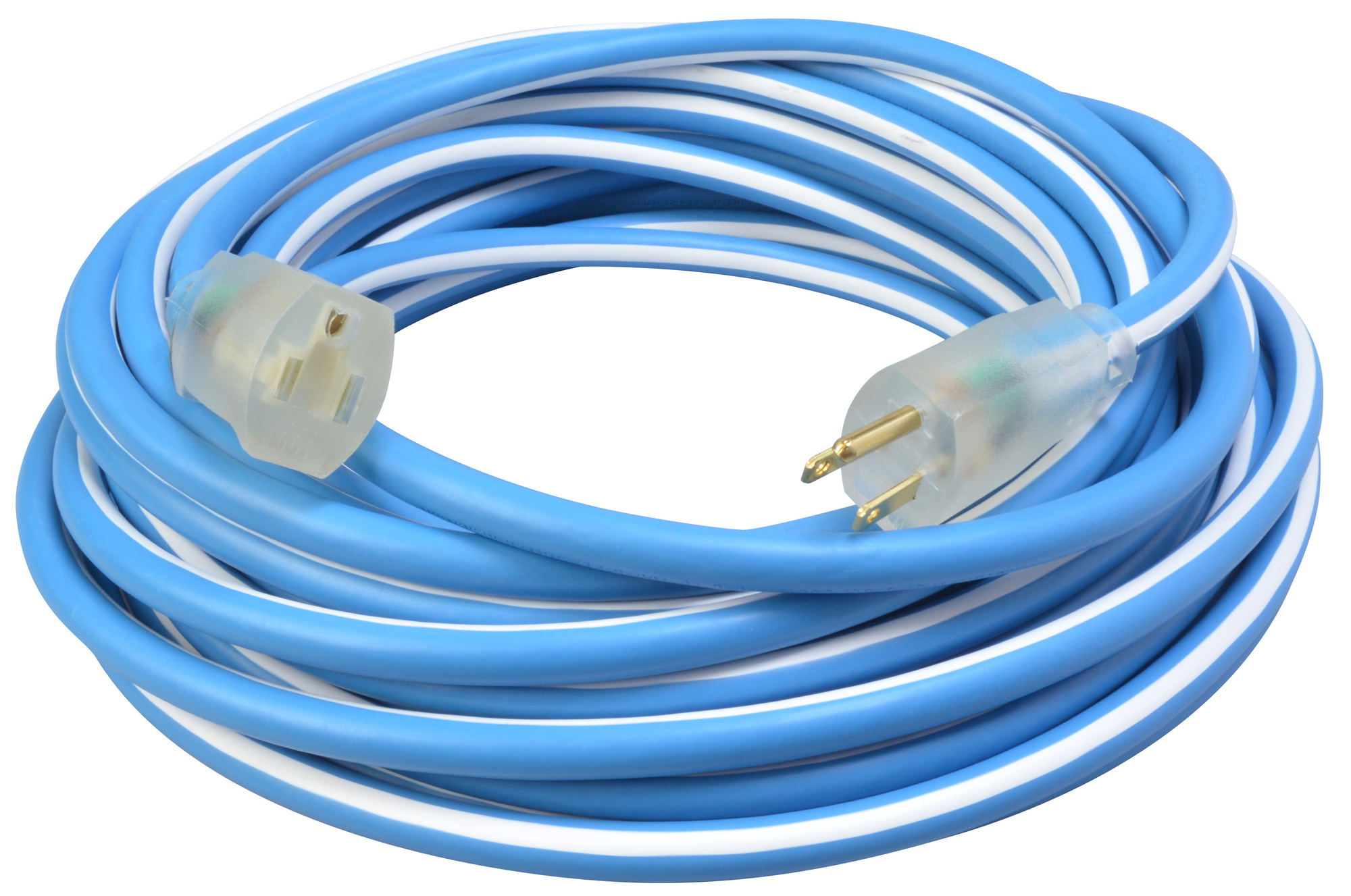 1639SW0061 Polar/Solar Supreme Cold Weather Heavy Duty Extension Cord With Power Light Indicator, 125 V, 15 A, 1875 W, 100 ft L Cord, 3 Conductors