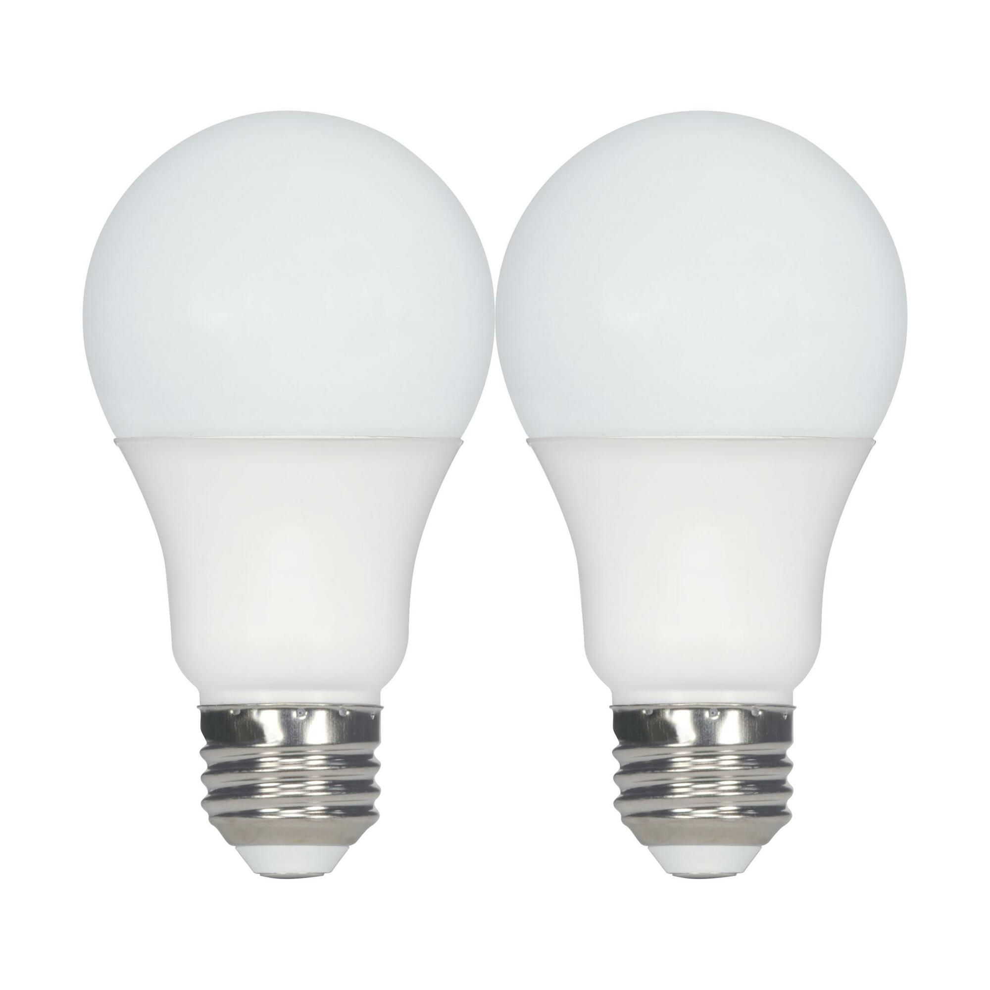 S11435 Light Bulb, 9.8 W, 60 W Incandescent Equivalent, E26 Lamp Base, A19 Shape, 800 Lumens