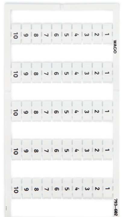 793-602 WMB Multi Marking System, 5 mm W, White