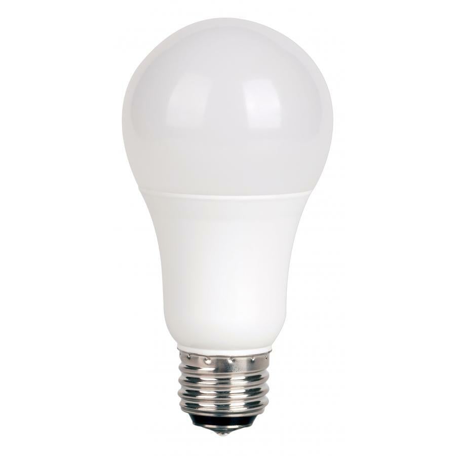 S8571 3-Way Non-Dimmable Type A LED Lamp, 3/9/12 W, 30/70/100 W Incandescent Equivalent, E26 Lamp, A19 Shape, 1050 Lumens