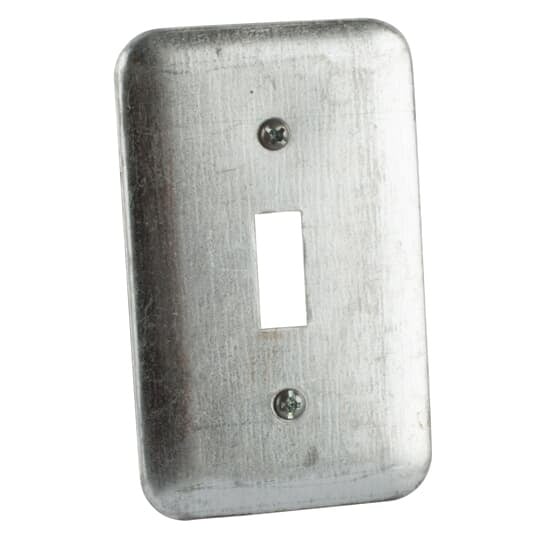 68-C-30 Steel City Utility Box Cover, 4-1/8 in L x 2-1/2 in W, Steel