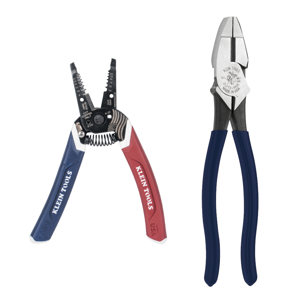 94155 American Legacy Pliers and Wire Stripper, Steel Jaw, 12.5 in OAL