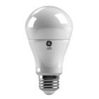 GE LED Lamps, 6 WTT, 480 LM, 5000 K, Dimmable, A19, Medium Screw Base, 4.4 IN Length, 15000 HR Average Life