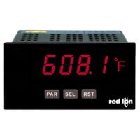 PAXLT0U0 Universally Powered Thermocouple and RTD Meter With Dual Relay Output, 3.8 in L x 4.1 in W x 1.95 in H, Flame Resistant Case, LED Display