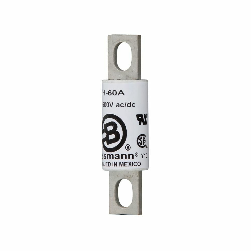 FWH-40A North American Style High Speed Fuse, 40 A, 750 V AC/DC, 50/200 kAIC Interrupt, Cartridge Body