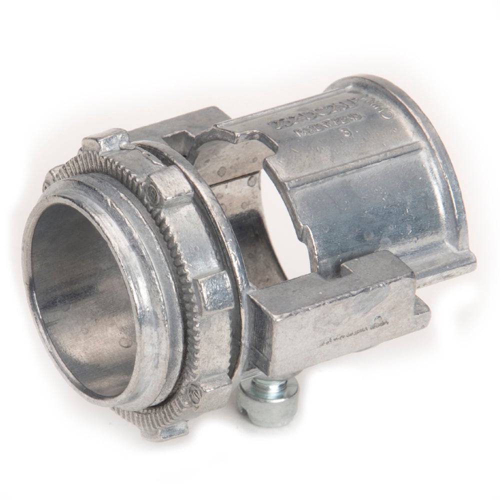 Mighty-Align DC2SLP Slip Connector, Set Screw, Zinc Die Cast, Size 1 Inch