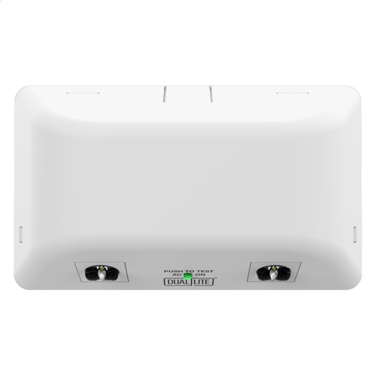 EV4D-02L Architectural Emergency Lighting Fixture, 2 W LED Lamp, 120/277 V AC, 2 Heads, Thermoplastic