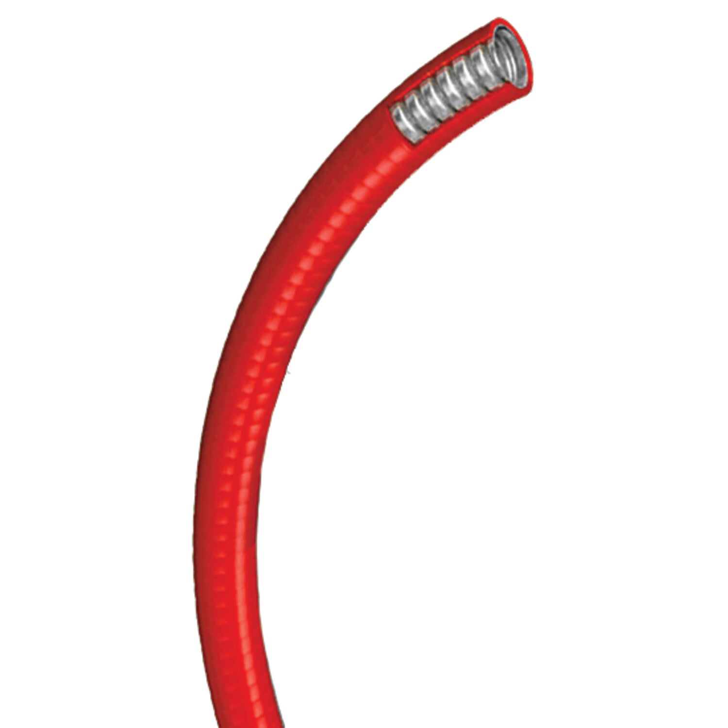 6203-30-RD Liquid-Tuff Liquid Tight Flexible Metal Conduit, 3/4 in Trade, 0.82/0.84 in ID x 1.03/1.05 in OD, 100 ft Coil L, Steel