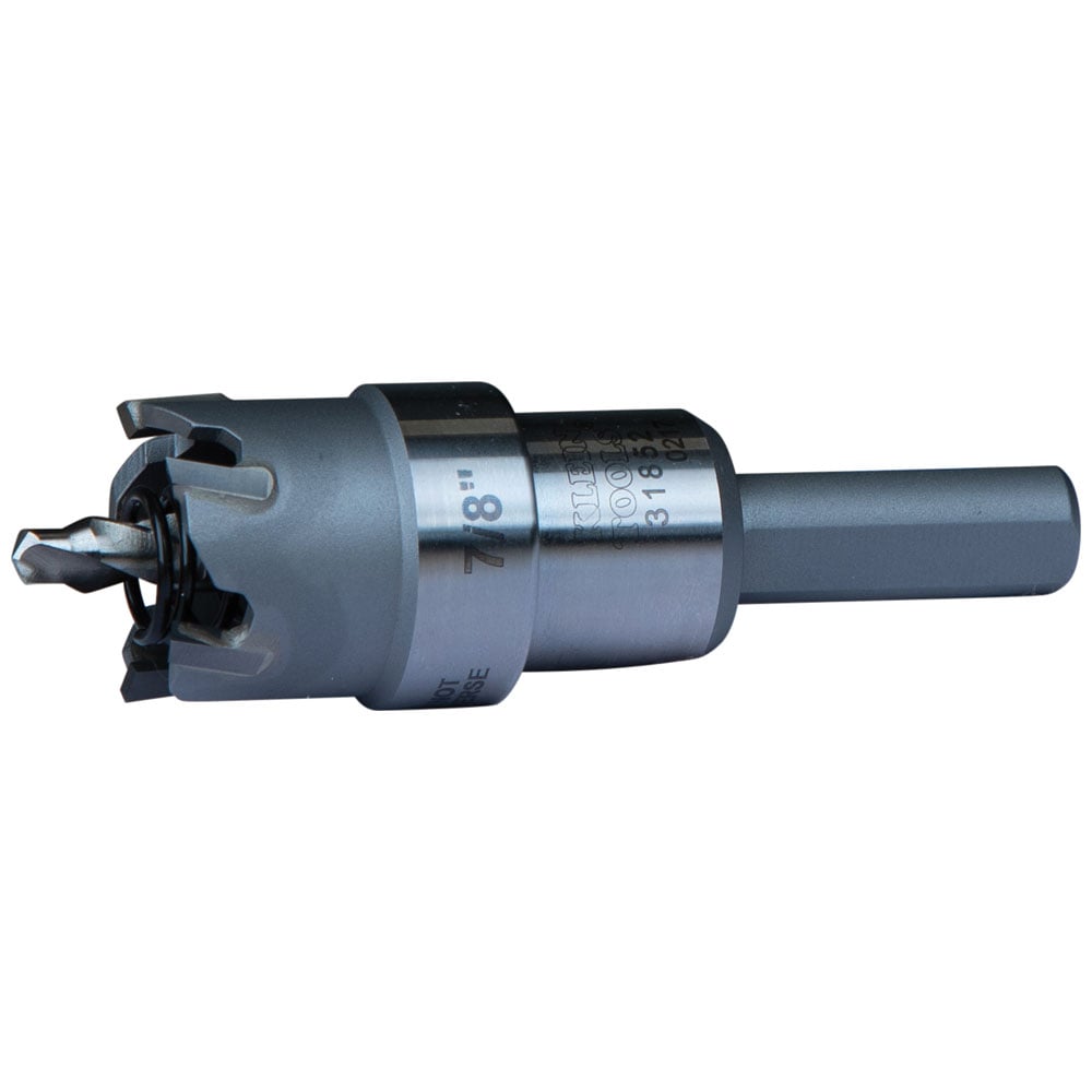 31852 Hole Cutter, 7/8 in Dia Cutter, Steel