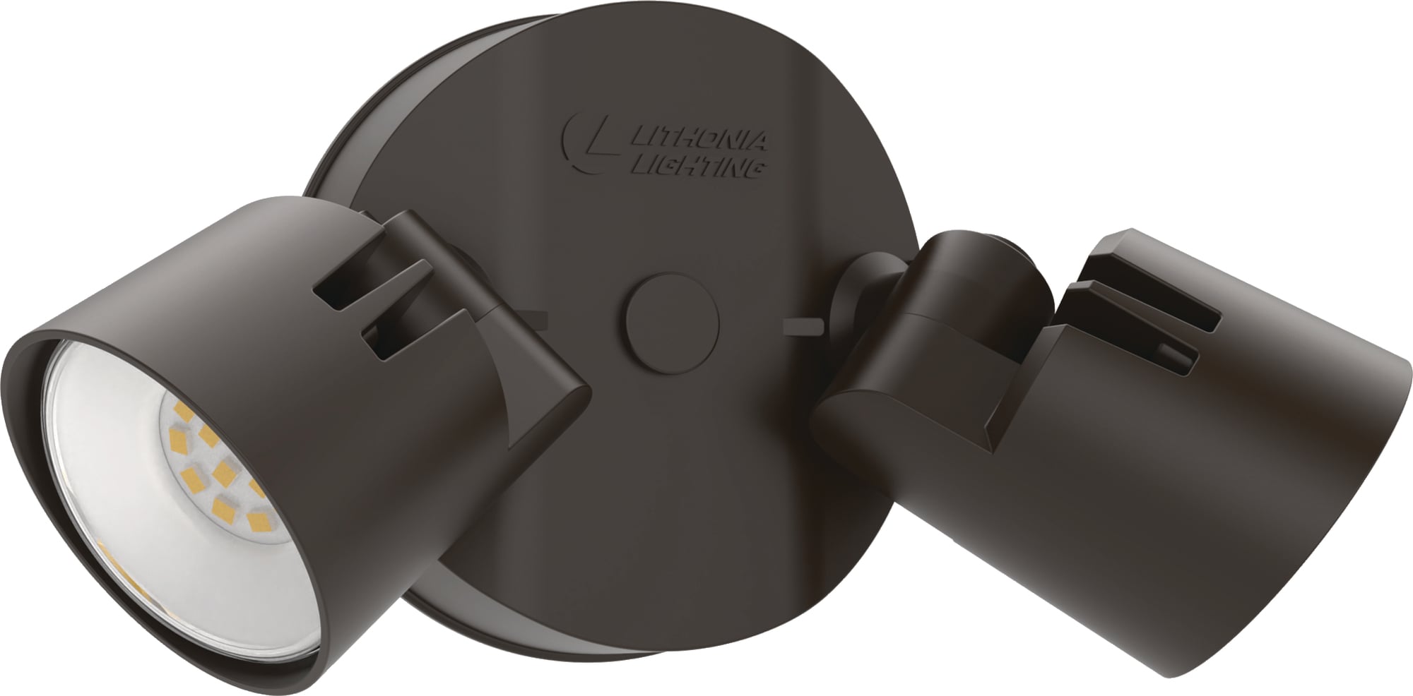 HGX LED 2RH 40K 120 DDB M2 HGX Homeguard Security Floodlight, (2) Lamps, 25 W Fixture, 120 V, Dark Bronze Housing