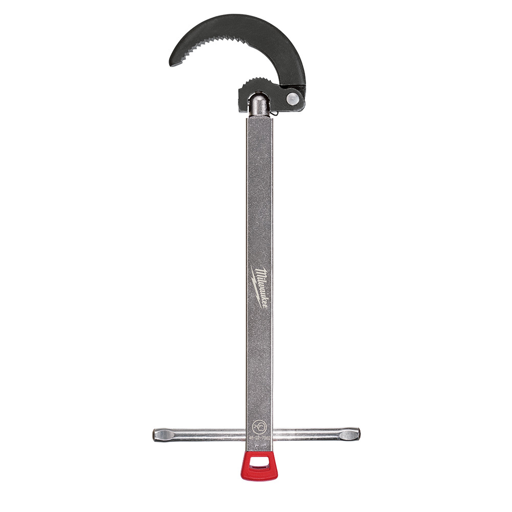 48-22-7002 Adjustable Large Basin Wrench, 14.9 in OAL, 90 deg