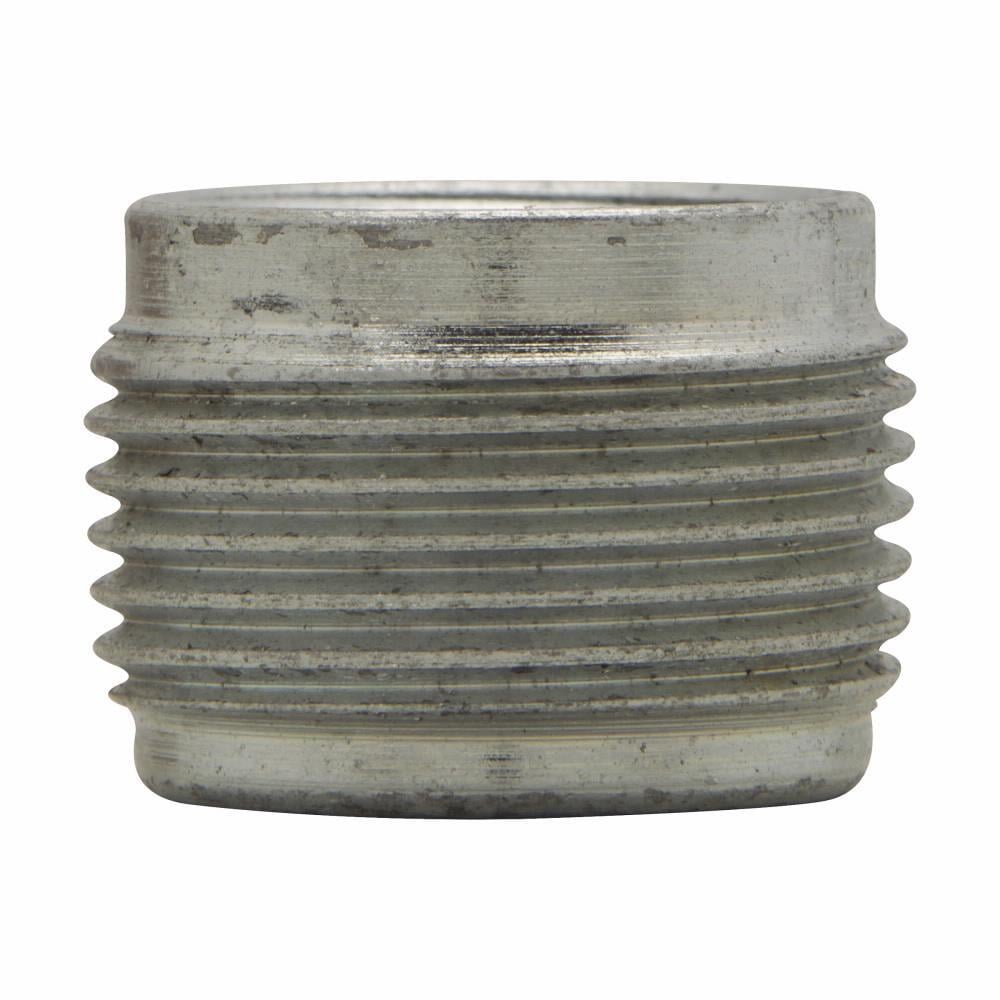 RE31 Threaded Reducer, 1 x 1/2 in, For Use With Rigid/IMC Conduit, Steel, Chromate Treated Electro-Galvanized