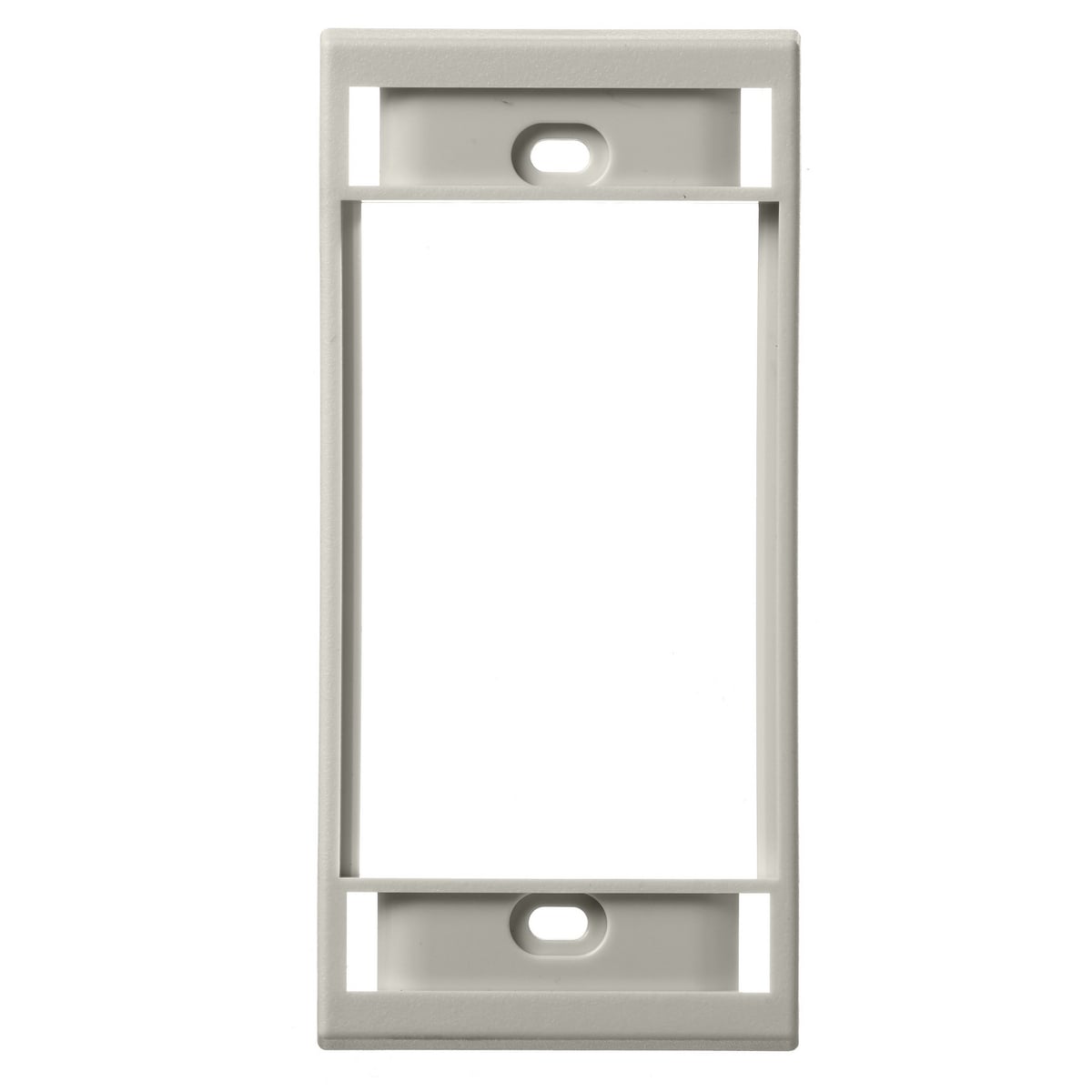 KPIMBZOW KP Series Standard Non-Metallic Module Bezel, For Use With Non-Metallic Raceway, Plastic, Office White