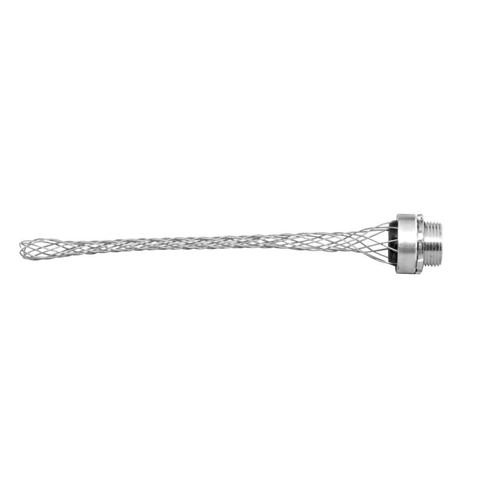 7303-003R Remke Tuff-Seal Non-Insulated Wide Range Strain Relief Grip With Mesh, 1/2 in Trade, 0.4 to 0.54 in Cable Openings, Aluminum