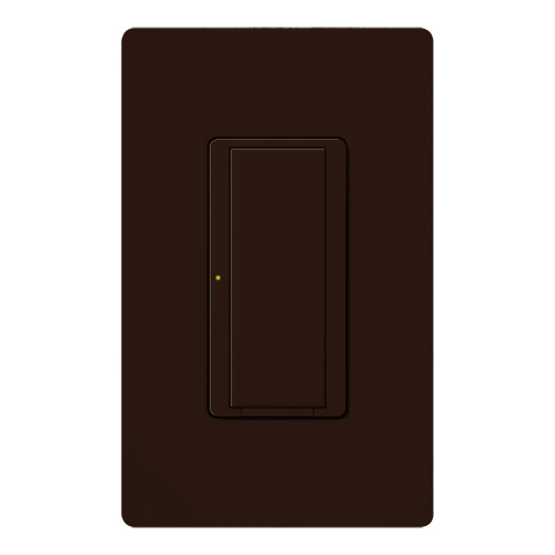 RRD-8ANS-BR Maestro RF Switch for RA2Select/RA3, 8 Amp Light/5.8 Amp Motor, 1 Pole/Multi-Location, Neutral Required, 120V, Brown