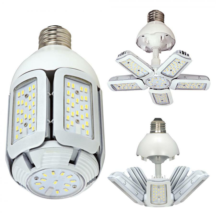 S29750 Hi-Pro Signature LED HID Replacement Lamp, 30 W, 200 W Incandescent Equivalent, E26 Lamp, Corn Cob Shape, 3900 Lumens