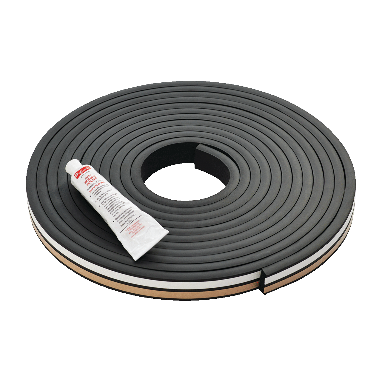 GSKTKITS025 A80 Gasket Kit, 1/2 in W x 1/4 in THK, For Use With Large Enclosures, Silicone