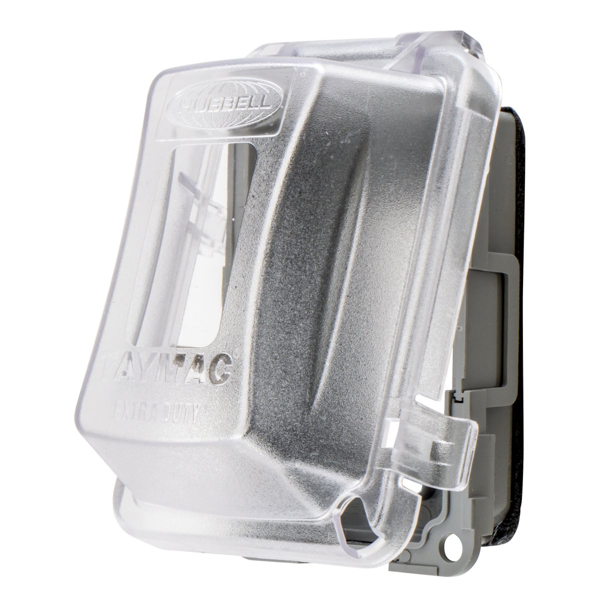 RW58300 Hood Non-Metallic Standard Weatherproof Molded While-In Use Cover, 3.93 in L x 2.78 in W x 2 in D, Polycarbonate
