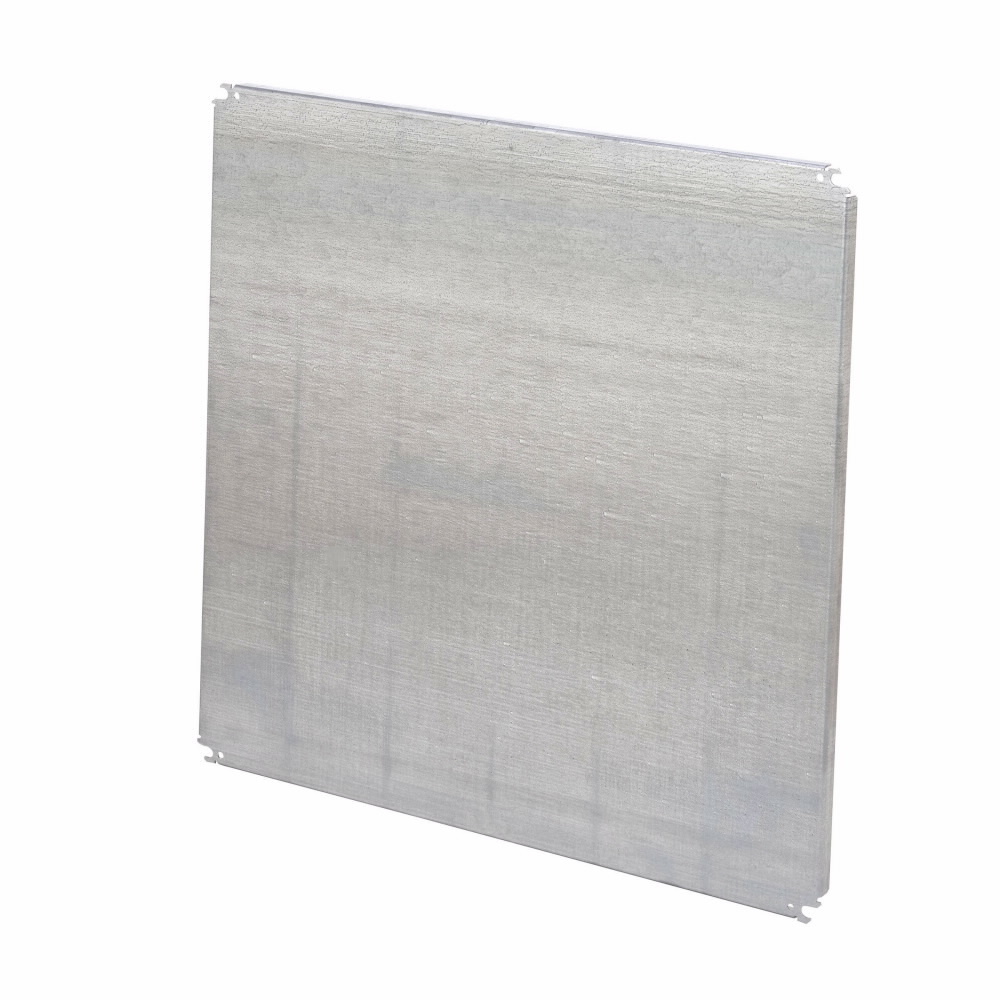 3636P Flange Enclosure Panel, 34 in W x 34 in H, Steel, White
