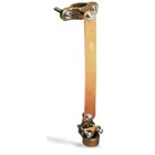Cast Bronze with Strap Ground Clamp for Wire Range 10 - 3/0, Water Pipe Size 1/2 - 1, Conduit Size 1