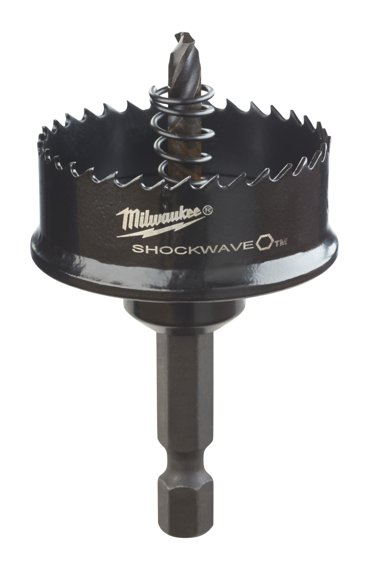 49-56-9830 Shockwave Straight Pitch Thinwall Hole Saw, 1-3/8 in Dia, 1/8 in D Cutting, HSS Cutting Edge