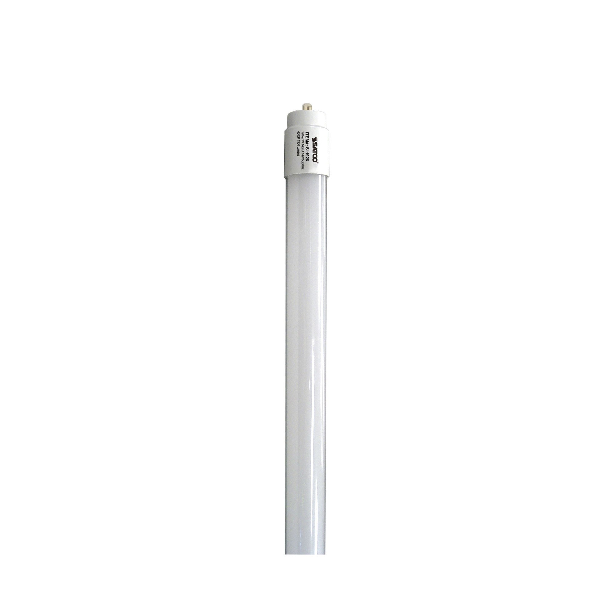 S11926 Type B Ballast Bypass Double Ended Non-Dimmable LED Lamp, 14 W, T8 Linear Shape, 1900 Lumens