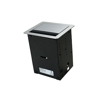 TB672AUALF InteGreat Audio/Video Table Box With (3) 15 A Receptacles, 2 Outlets