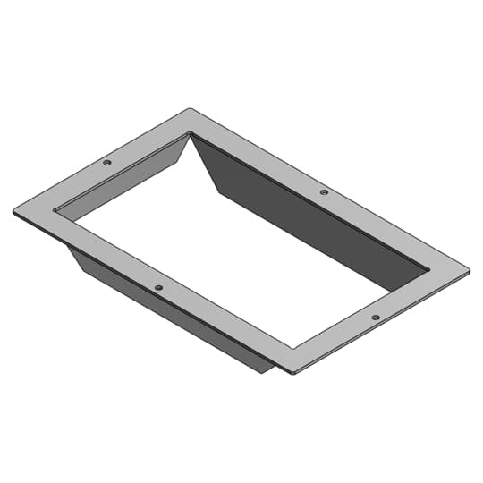 AFR-2 Steel City Mounting Flange, Steel