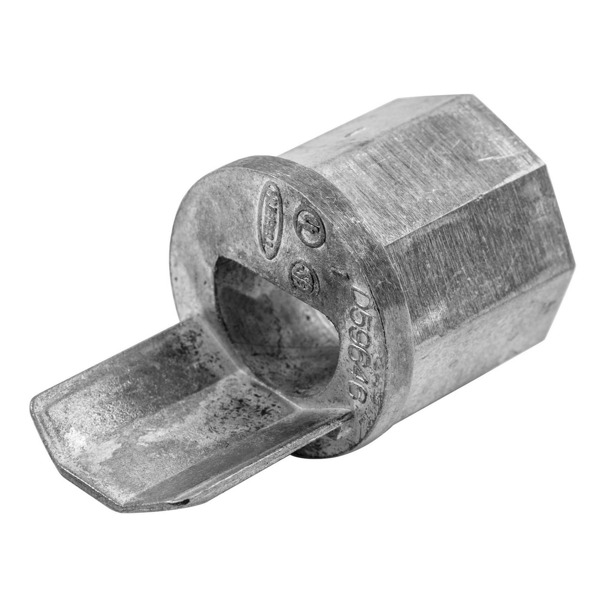 HBL5782C Standard Conduit Connector, 1/2 in NPT, 0.4 sq-in, For Use With Combination HBL500, HBL750 Series Metal Raceways, Rolled Steel, Metallic