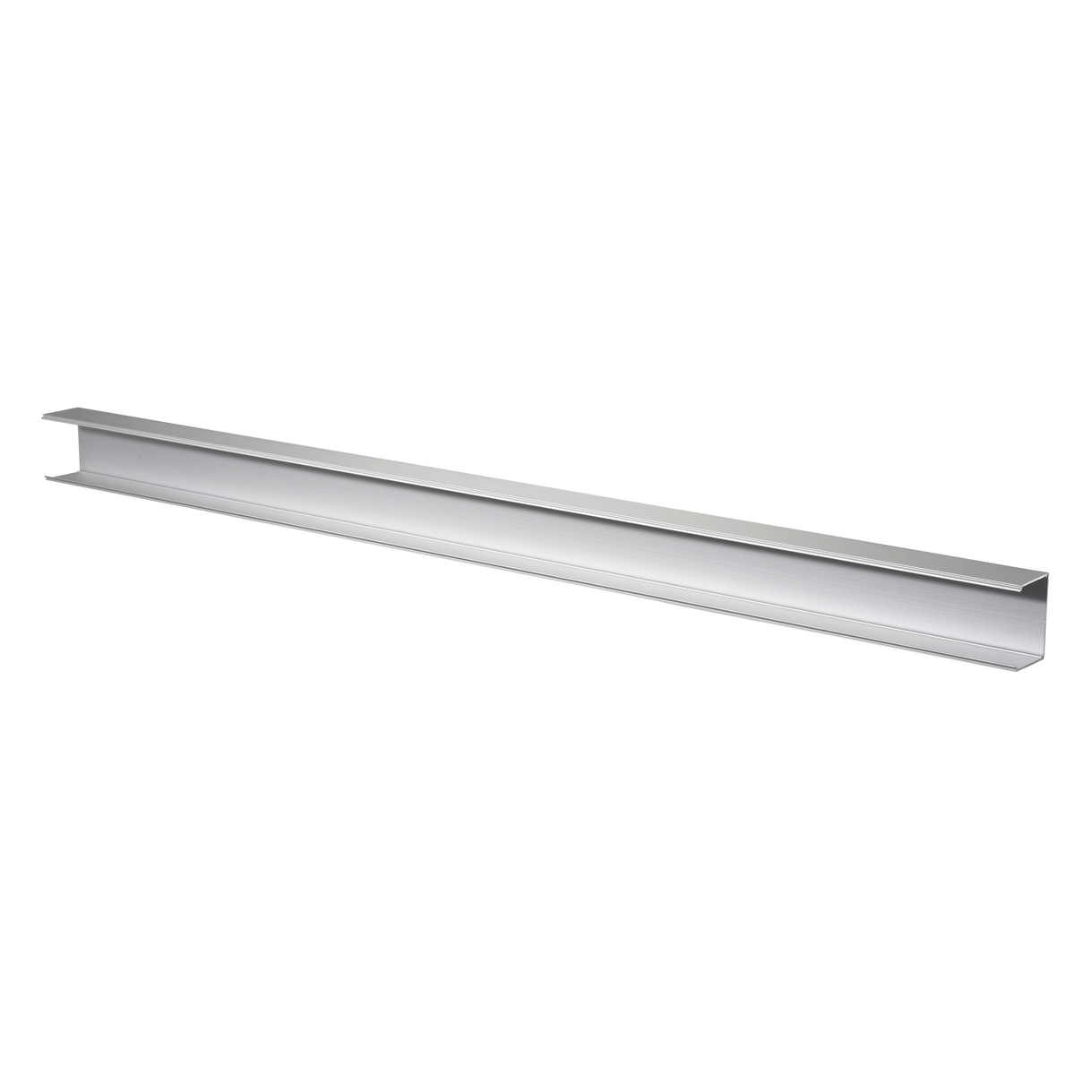 HBLALU3800B10 1-Channel Removable Raceway Base With Removable Cover, 10 ft L x 3 in W x 2.1 in H, Aluminum