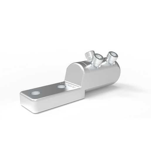 KASB34U2N Bolted Lug, 350 to 500 kcmil, 2 Bolt Holes