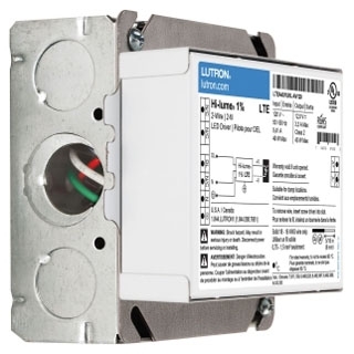 DI-DM-12V40W-LTE Lutron Hi-Lume Dimmable LED Driver, 12V DC, 40W