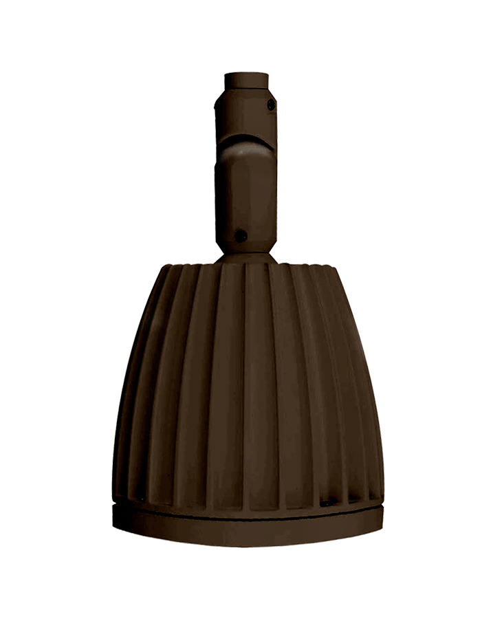GNLED26NBWN Decorative Gooseneck Head, 28 W Fixture, 120/208/240/277 V AC, Brown/Polyester Powder Coated Housing