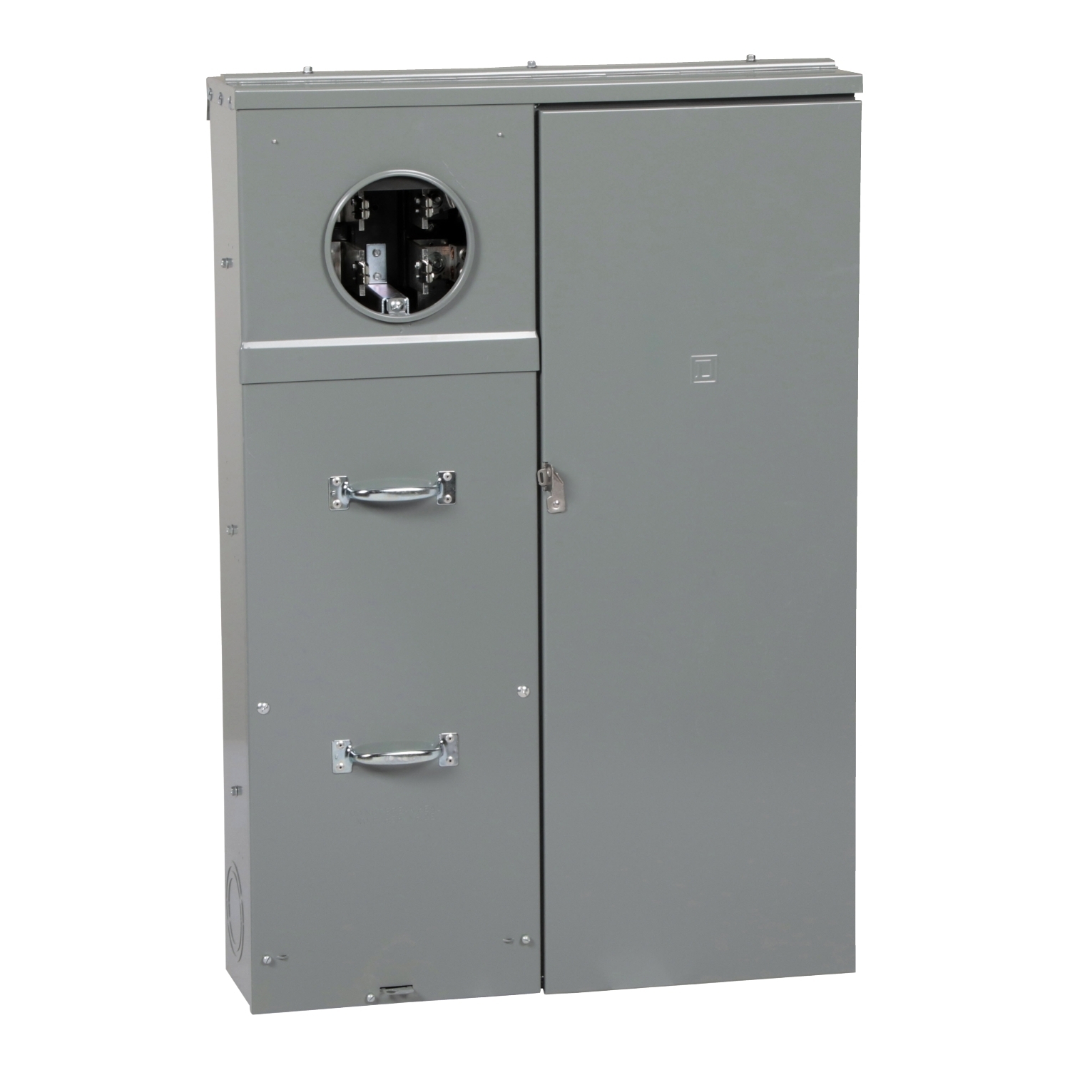 SU3040D400FN Homeline All-in-one Meter Socket, CSED, 400 Amp, Ringed, No Bypass, 30 Spaces, 40 Circuits, 25kA SSCR, Solar-ready