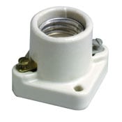 19062 1-Circuit 1-Piece Keyless Lampholder, 660 W, 250 V AC, E26 Lamp