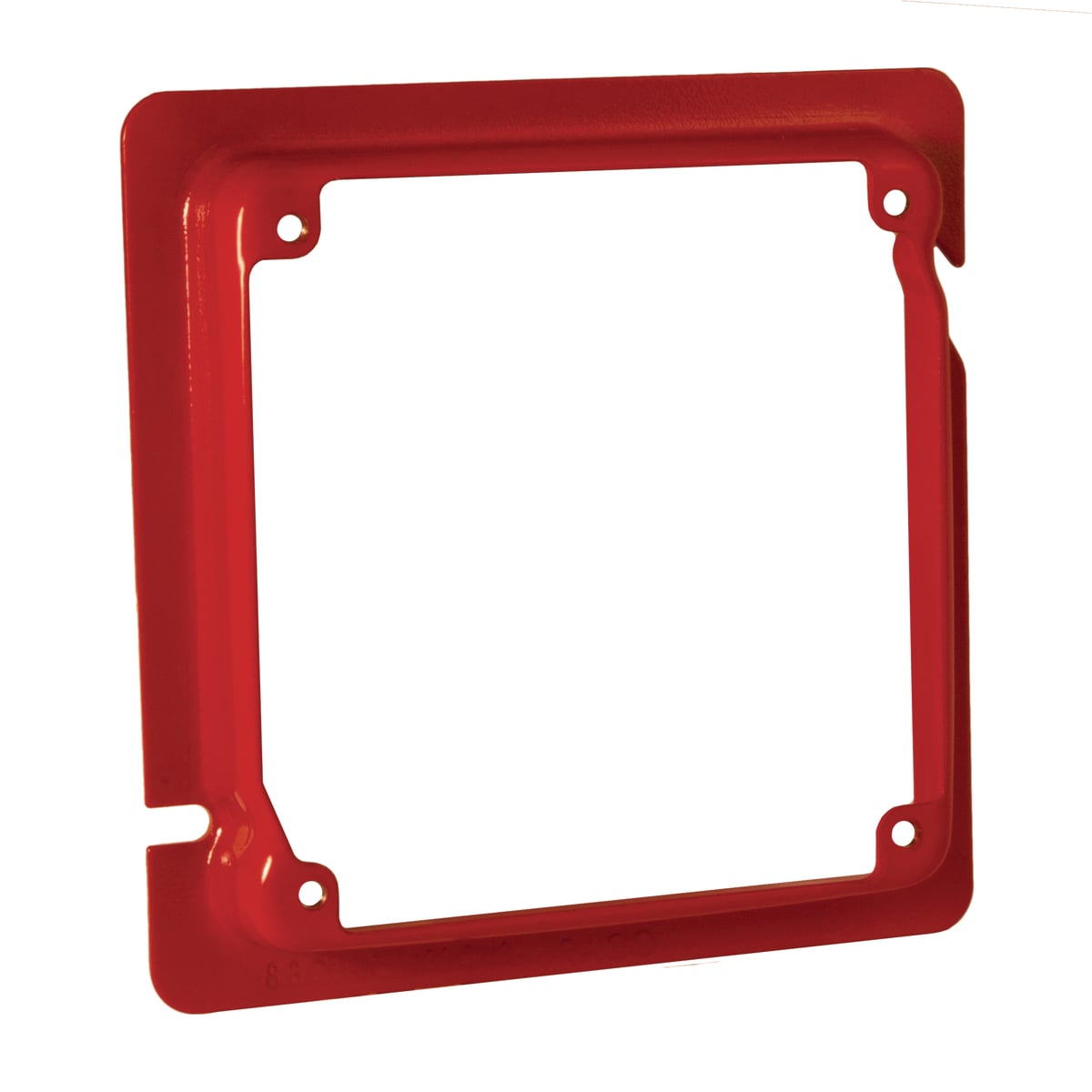911-16 Square Box Cover, 4-3/4 in L x 4-3/4 in W x 0.63 in D, Steel
