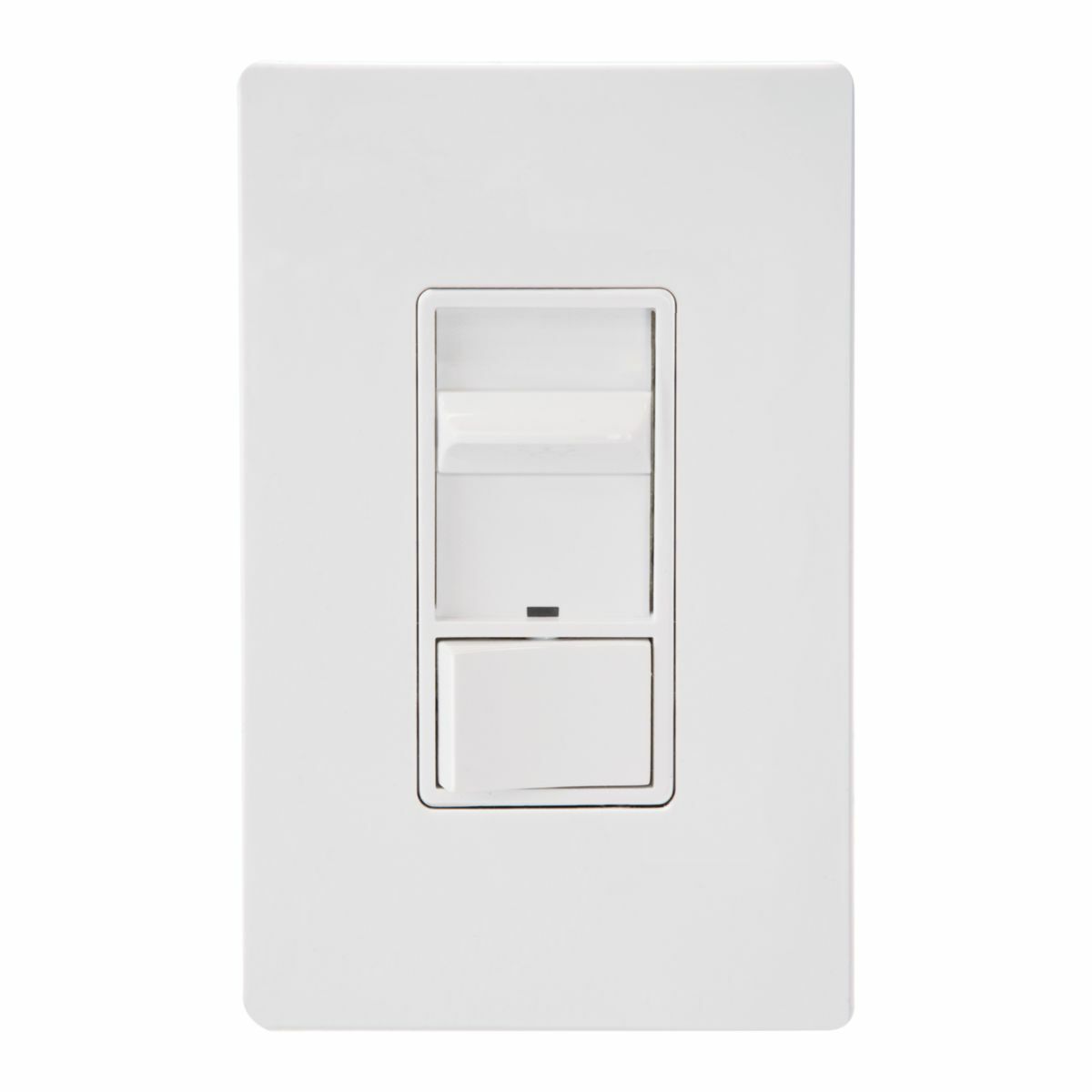 WBSD-010SLD-W Greengate 3-Way All Load Slide Dimmer Wallstation, 120/277 V AC, 6/10 A, 1 Poles, White