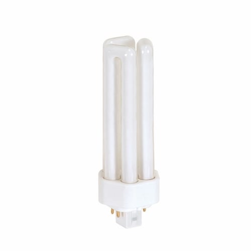 S8353 HyGrade Triple Twin Compact Fluorescent Lamp, 42 W, GX24q-4 Lamp, T4 Shape, 3200 Lumens Initial